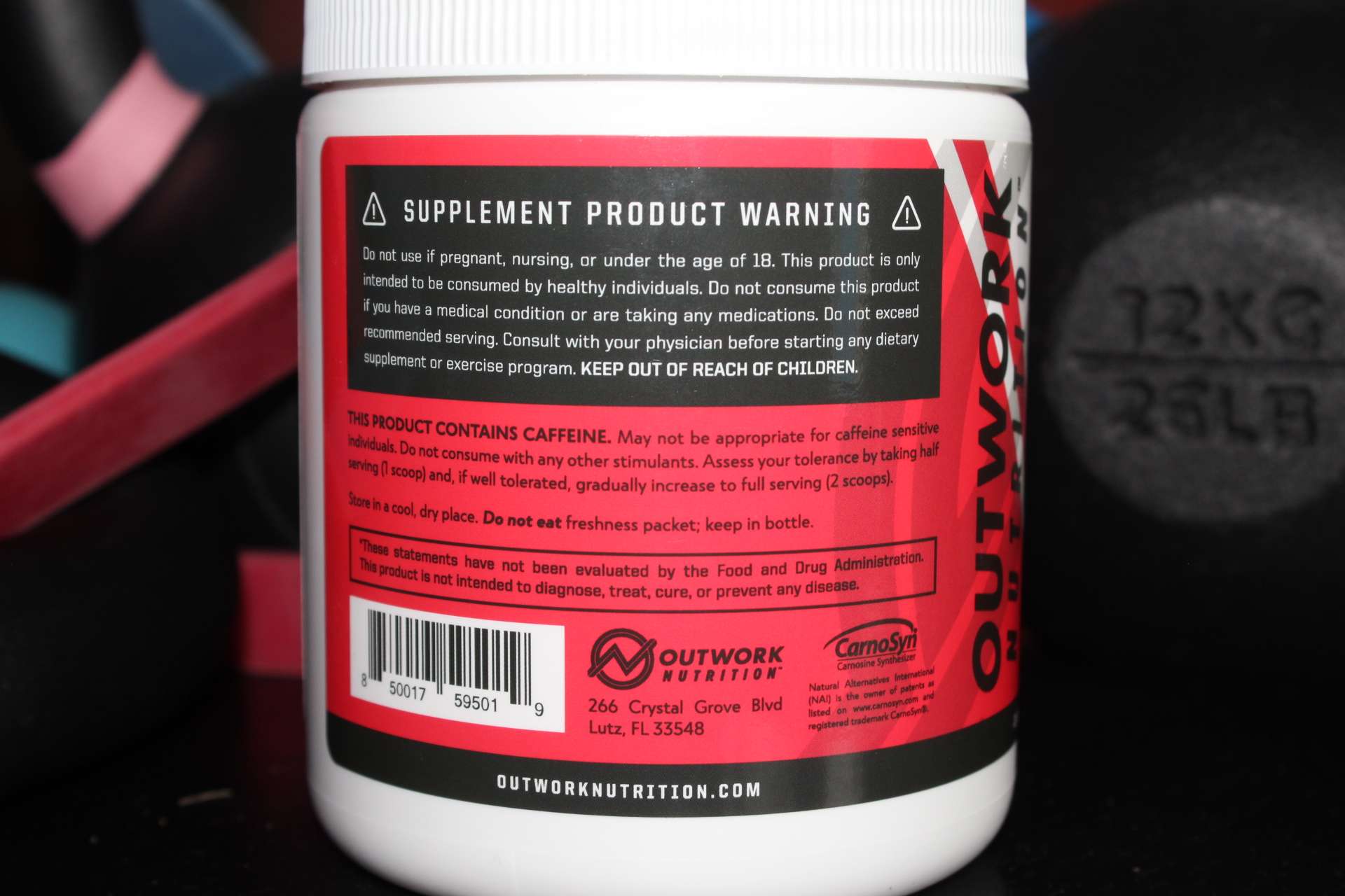  Outwork Nutrition Pre-Workout Supplement with